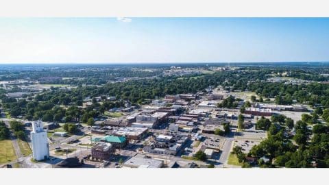city of broken arrow aerial jpg