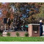 debbie landry at monument unveiling jpg debbie landry at monument unveiling jpg
