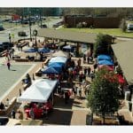 rose district farmers market drone shot jpg