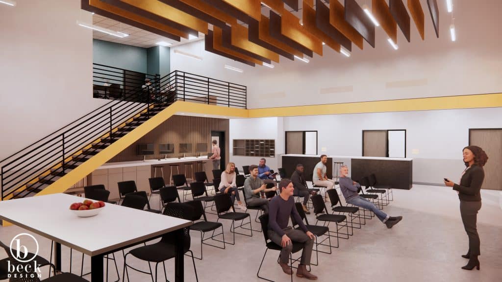 New Public Works Facility BLDG Interior View