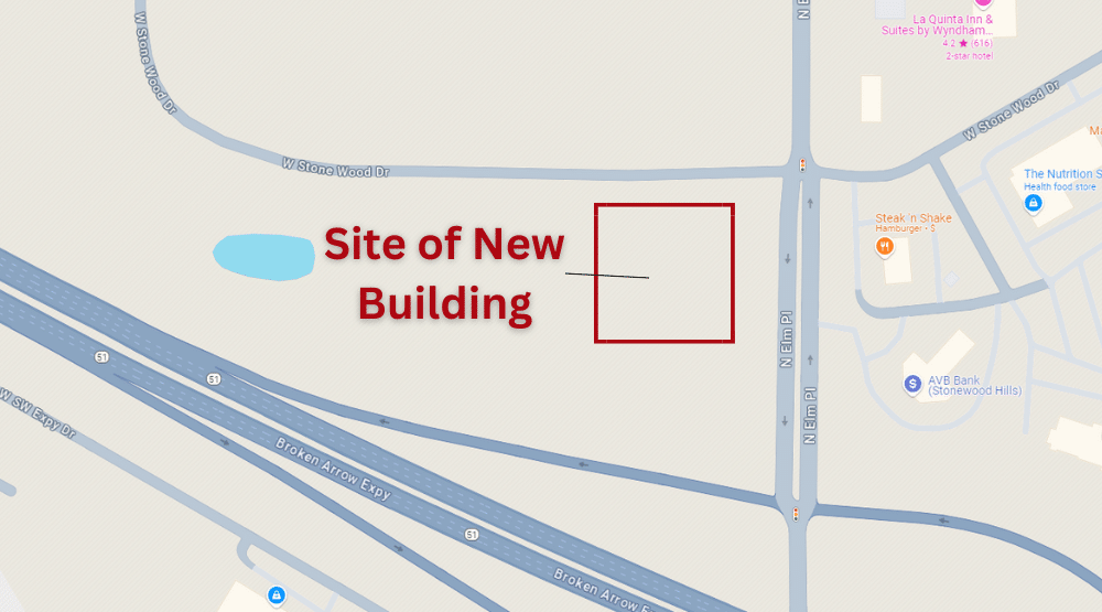 Site of New Building