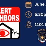 Alert Neighborhood Meeting
