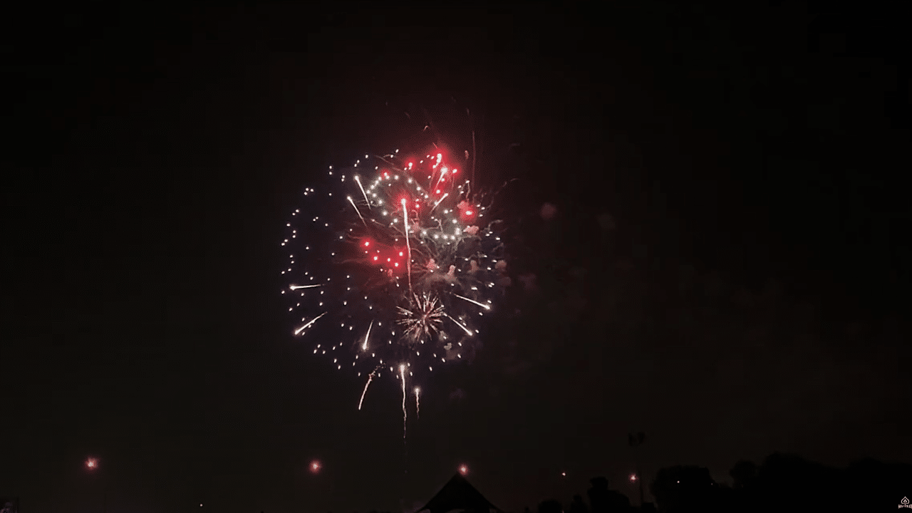 BA fireworks