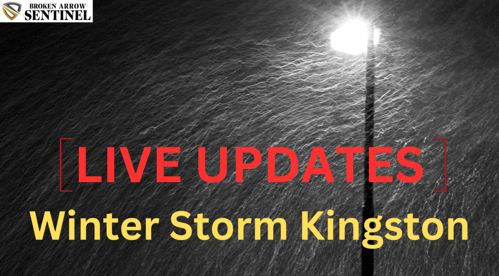 LOCAL COVERAGE: WINTER STORM KINGSTON | Broken Arrow Sentinel