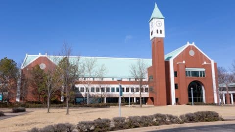 broken arrow campus entrance