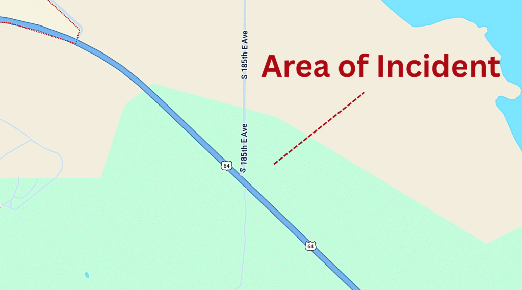 Area of Incident