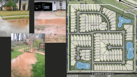 Spring Creek flooding