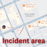 Incident area