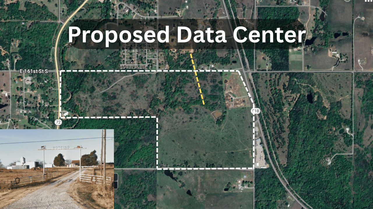 Coweta data center may draw from Arkansas, Verdigris Rivers, use 400 MW | Broken Arrow Sentinel