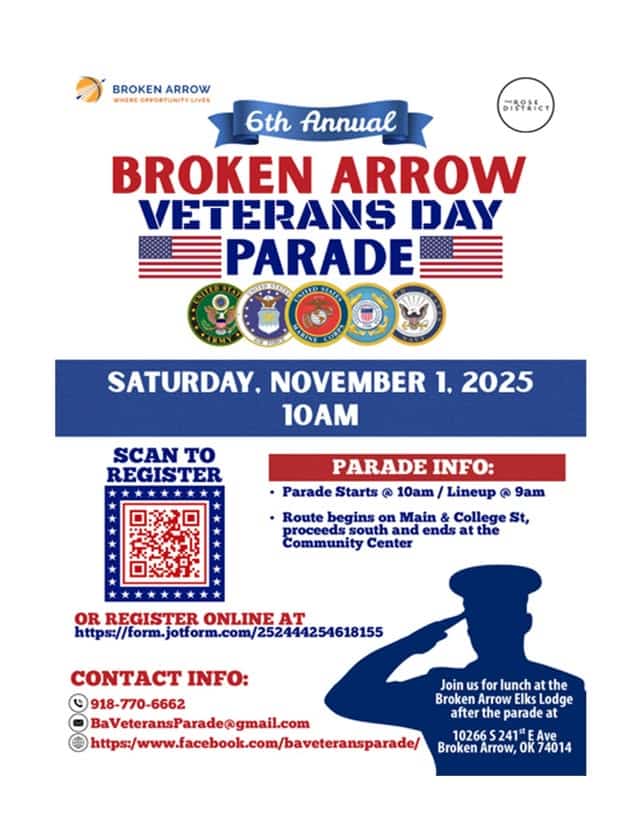 Broken Arrow Veterans Day Parade