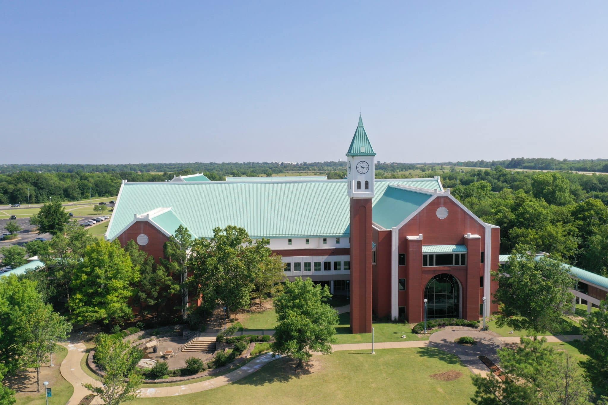 BA Campus Drone Scenic