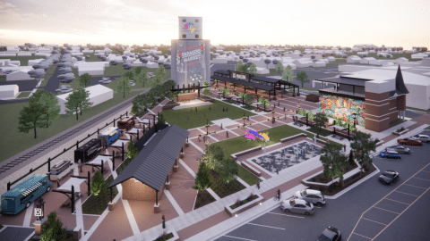 Rose District plaza proposal