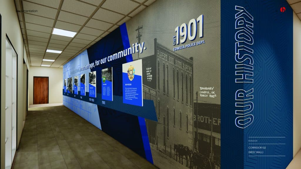 Coweta Police Station Interior Renderings Page