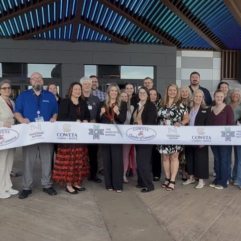 Coweta Casino Hotel Ribbon Cutting