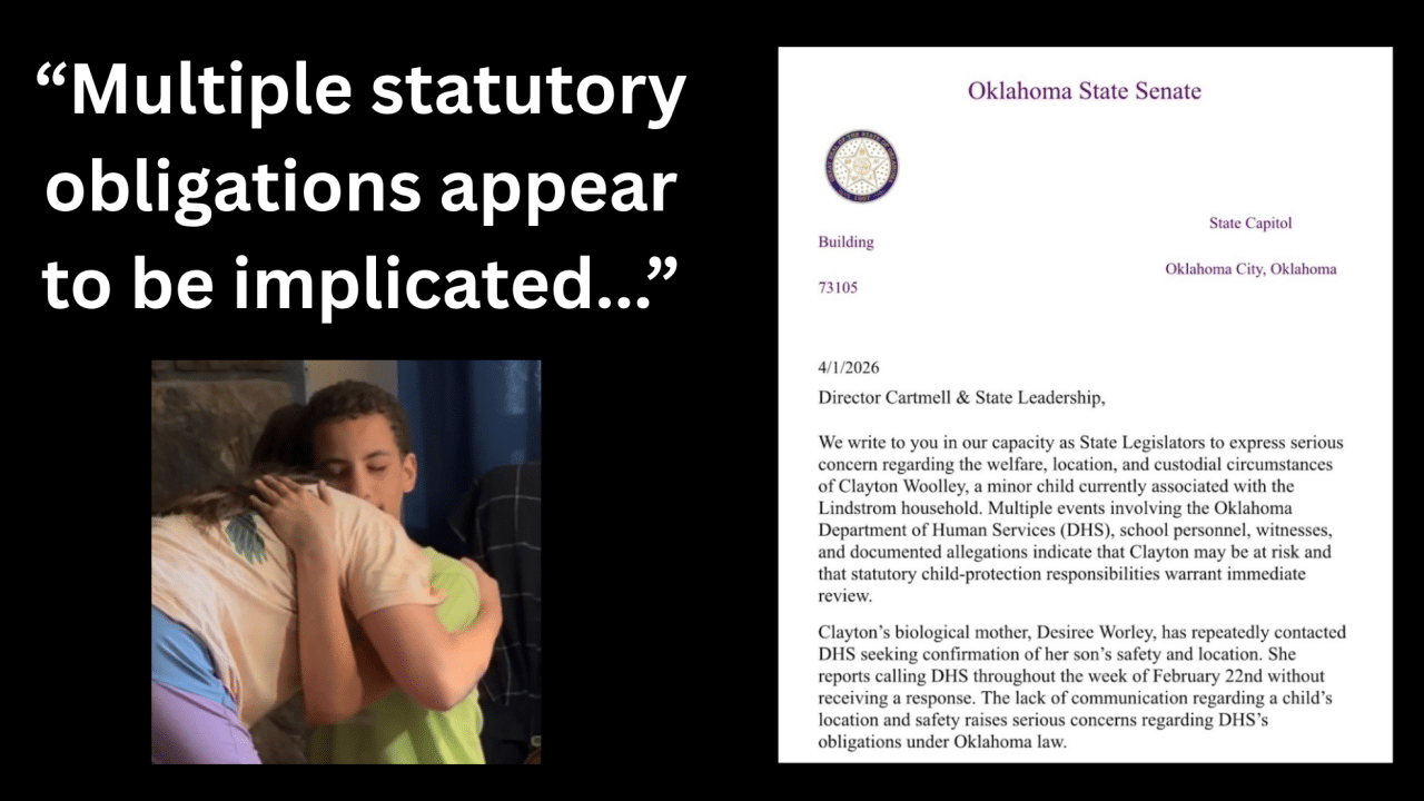 Clayton Woolley custody