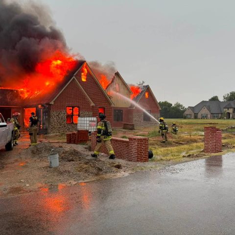 Fire near Broken Arrow