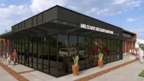 Military history center expansion