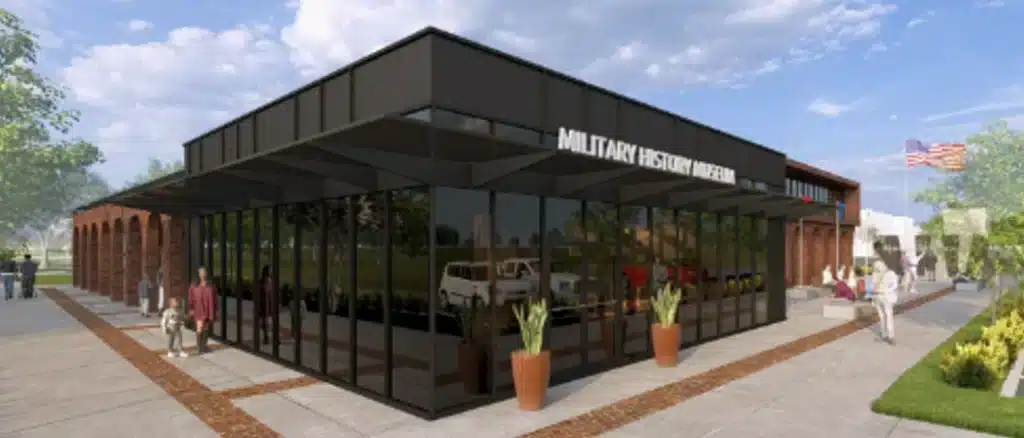 Military history center expansion